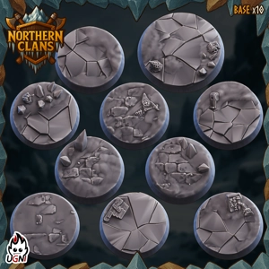 Northern Clans Bases - Fantasy Football/ Bloodbowl - Ugni Miniatures