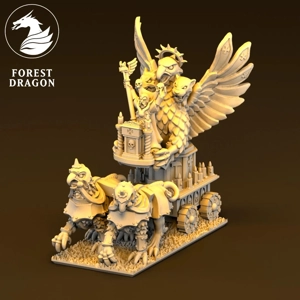 Imperial Battle Shrine - Empire - 10mm - Forest Dragon
