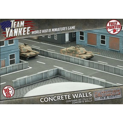BB191 Concrete Walls - 15mm TEAM YANKEE BB191 Concrete Walls - 15mm TEAM YANKEE