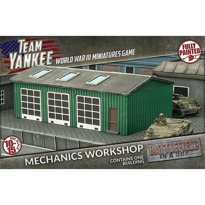 BB209 Mechanics Workshop - 15mm TEAM YANKEE BB209 Mechanics Workshop - 15mm TEAM YANKEE