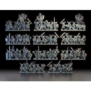 Beastkin Warriors - 10mm Warmaster