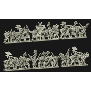 Ankylo Black Orcs - Warmaster 10mm