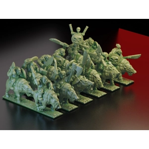 Orc Boar Boyz - 10mm Warmaster Orc Boar Boyz - 10mm Warmaster