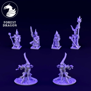 Bolt Thrower Unit - Dire Elves - 10mm - Forest Dragon