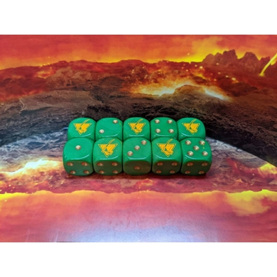 Capellian Confederation Dice Set Capellian Confederation Dice Set