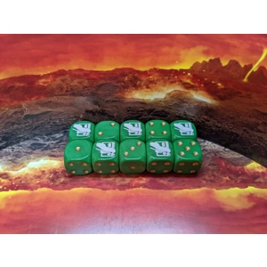 Clan Jade Falcon Dice Set Clan Jade Falcon Dice Set