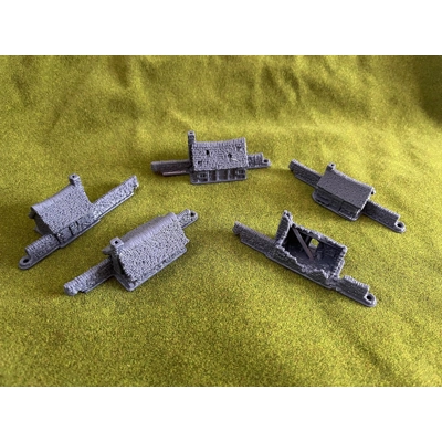 Farm House With walls - 6mm, 10mm & 15mm Farm House With walls - 6mm, 10mm & 15mm