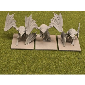 Crypt Bat unit - 28 to 32mm - Monsters of the Crypt