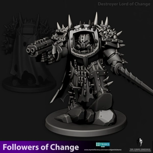 Destroyer Lord 28mm - Followers of Change