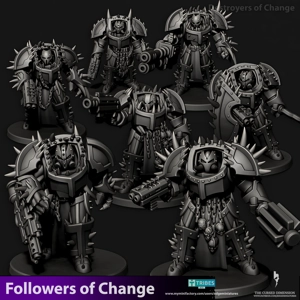 Destroyers 28mm - Followers of Change