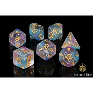 Amethyst RPG Dice Set - 7 Pieces - Baron of Dice Amethyst RPG Dice Set - 7 Pieces - Baron of Dice