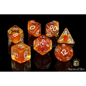 Sunstone RPG Dice Set - 7 Pieces - Baron of Dice