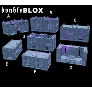 GothicBlox Doubles & Packs - 6mm GothicBlox Doubles & Packs - 6mm