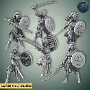 Dragon Blade Maidens 25mm to 32mm