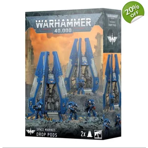 Space Marines Drop Pods