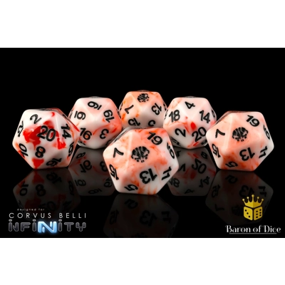 Druze Infinity Dice Set Druze Infinity Dice Set