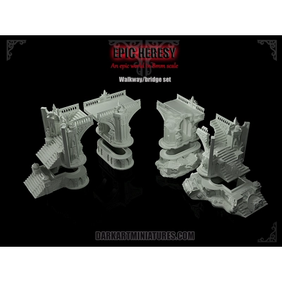 Eight Piece 6/8mm Walkway/bridge Eight Piece 6/8mm Walkway/bridge