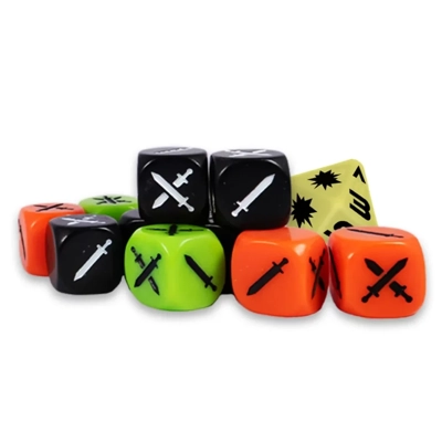 Epic Warpath Command and Targeting Dice - PRE-RELEASE Epic Warpath Command and Targeting Dice - PRE-RELEASE