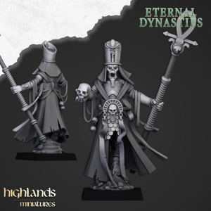 Eternal High Priest - 25mm to 32mm - Tomb Kings Eternal Dynasties