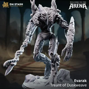 Evarak - Treant of Duskweave - 32mm RPG Model