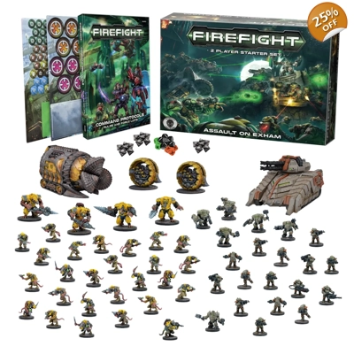 FIREFIGHT: Assault on Exham 2-Player Starter Set FIREFIGHT: Assault on Exham 2-Player Starter Set