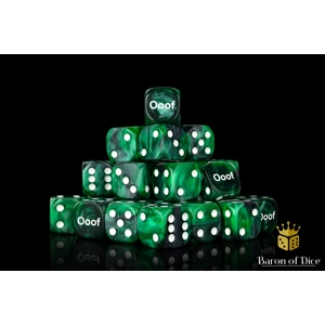 Superhero Ooof Dice Set