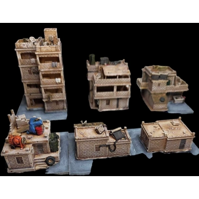 Favelas Buildings - Lazy Forger - 6mm or 8mm Favelas Buildings - Lazy Forger - 6mm or 8mm