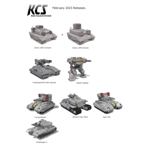 Kiwicolour February 2023 battletech Models Kiwicolour February 2023 battletech Models