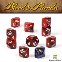 Blood & Plunder: Spain - Official Dice Set - Baron of Dice
