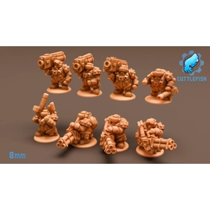 Short Legged Fire Support- 8mm - Cuttlefish Industries