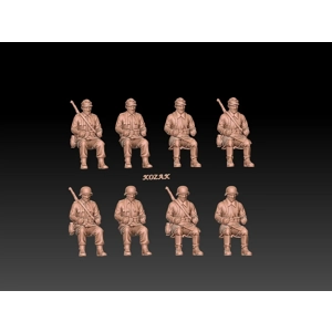 German Drivers for Cars & Wagons  - Late War & Winter Cloth - 172, 1/56 & 1/32 scale