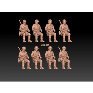 Early War German Drivers for Cars & Wagons  -  1/72, 1/56 & 1/32 scale