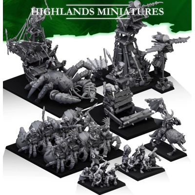 Coastal Steppe Goblin V.2 -28mm -  Highland Miniatures
