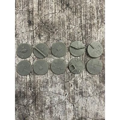 25mm Bases Set - No Holes 25mm Bases Set - No Holes