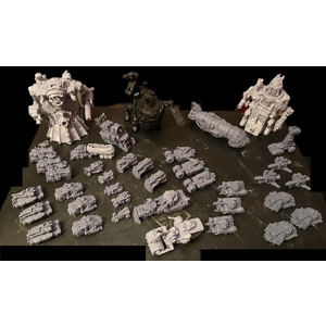 Ork Full Army - 6-8mm - Cendre Savage Ork Full Army - 6-8mm - Cendre Savage
