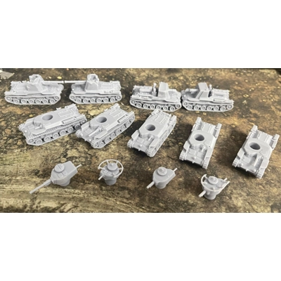 Japanese Tanks WWII - 1/100