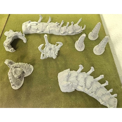Alien Terrain - 28mm to 32mm - Txarli Factory Alien Terrain - 28mm to 32mm - Txarli Factory