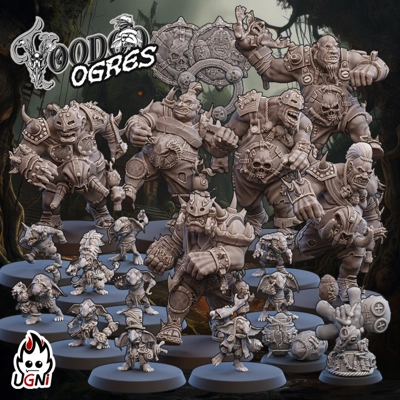 Voodoo Ogres - Bloodbowl Team Voodoo Ogres - Bloodbowl Team