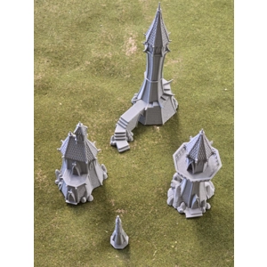 Elven Buildings 10mm - Txarli Factory Elven Buildings 10mm - Txarli Factory