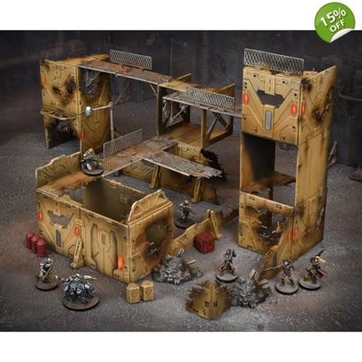 Gang Warzone: Sci-Fi Terrain Gang Warzone: Sci-Fi Terrain