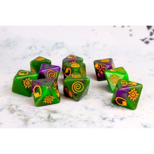 Superhero Goblin King D8 Dice Set