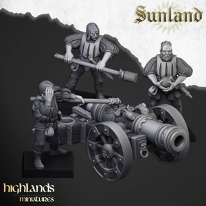 Great Cannon & Crew - 25mm to 32mm - Sunland