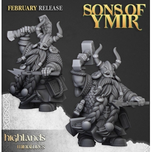 Dwarf Runemaster 1- 25mm to 32mm - Sons of YMIR