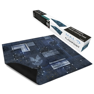 Halo Flashpoint Wave 2 - UNSC Firebase Deluxe Gaming Mat Halo Flashpoint Wave 2 - UNSC Firebase Deluxe Gaming Mat
