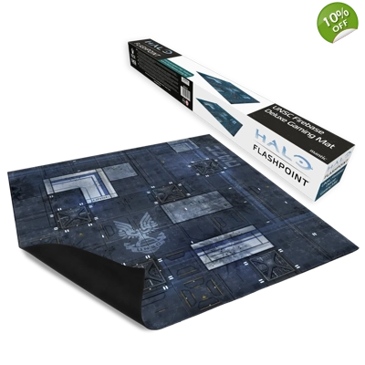 Halo Flashpoint Wave 2 - UNSC Firebase Deluxe Gaming Mat Halo Flashpoint Wave 2 - UNSC Firebase Deluxe Gaming Mat