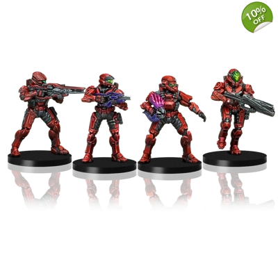 Halo Flashpoint Wave 2 - Fireteam Hydra Pack - PRE-RELEASE Halo Flashpoint Wave 2 - Fireteam Hydra Pack - PRE-RELEASE