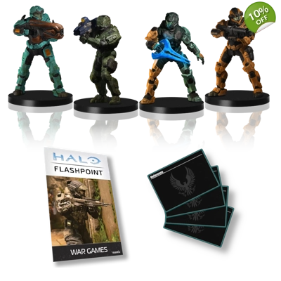 Halo Flashpoint Wave 2 - Wargames Epansion Pack Halo Flashpoint Wave 2 - Wargames Epansion Pack