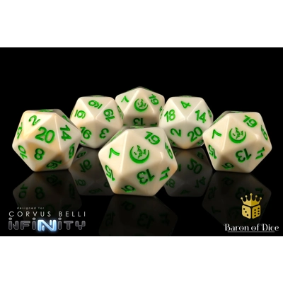 Haqqislam Infinity Dice Set Haqqislam Infinity Dice Set