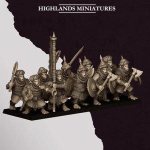 Hobgoblin Warriors Unit - 25mm to 32mm - Cult of Marduk