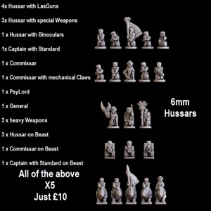 Hussars 6mm - Ankylo Miniatures Hussars 6mm - Ankylo Miniatures
